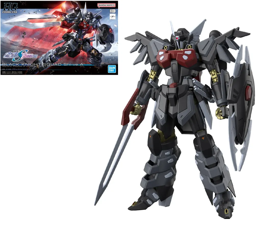 GUNDAM - HG 1/144 Black Knight Squad Shi-ve.A - Model Kit